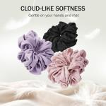 Stylish Velvet Yoga Mat Scrunchie Strap