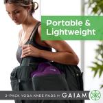 Luxury Yoga Knee Pads for Comfort and Support