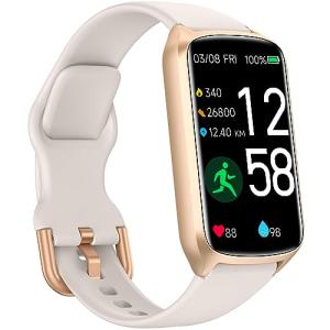 Luxury Fitness Tracker with Heart Rate and Sleep Monitor