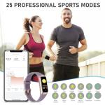 Moremore Fitness Tracker with AMOLED Touch Screen