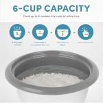 Luxury 3-Cup Rice Cooker - White ARC-363NG