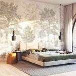 Vintage Forest Peel and Stick Wallpaper Mural