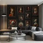 Vintage 3D Animal Wall Murals - Peel & Stick