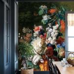 Colorful Floral Peel and Stick Wall Mural