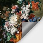 Colorful Floral Peel and Stick Wall Mural