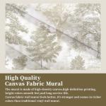 Vintage Forest Peel and Stick Wallpaper Mural