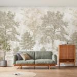 Vintage Forest Peel and Stick Wallpaper Mural