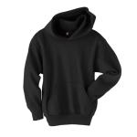 Hanes Boys Eco Smart Pullover Hoodie - Black