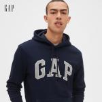 GAP Men's Logo Fleece Hoodie - Tapestry Navy