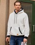 JMIERR Men's Hooded Sweatshirt with Kangaroo Pocket