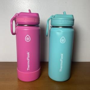 ThermoFlask 24 oz Stainless Steel Bottle 2 Pack