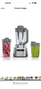 Ninja High-Speed Smoothie Blender with To-Go Cups
