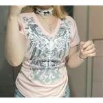 Vintage Graphic Tee for Teen Girls - Y2K Style