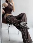 Chic Y2K Wide Leg Parachute Pants for Women