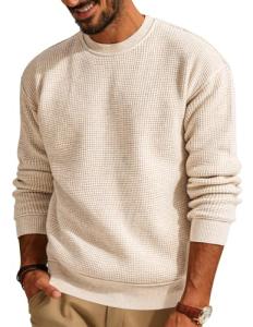 PJ Paul Jones Casual Knit Crewneck Sweater for Men