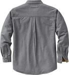 Charcoal Heather Luxury Flannel Shirt for Men