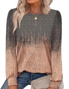 Chic Long Sleeve Boho Tops for Women