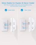Multi Plug Outlet with Night Light and USB Ports