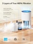 Smart Mini Air Purifier for Home and Pets