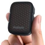 Stylish Clip-On Waterproof Bluetooth Speaker – Black