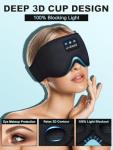 Luxury Bluetooth Sleep Mask with Ultra-Thin Speakers