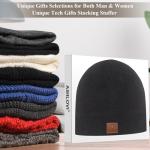 Luxury Bluetooth Beanie with Wool Lining - Black