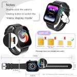 Luxury Kids' Watch with Games and Calls (Black)