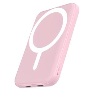 Magsafe Magnetic Power Bank, 5000mAh - Pink