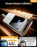 Luxury Portable Charger - 15,000mAh Fast Charging Powerbank