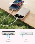 Portable Charger Power Bank with Built-in Cables