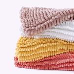 Non-Slip Chenille Bath Mat - 24"x17