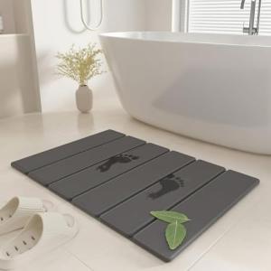 Non-Slip Diatomite Bath Mat - Easy to Clean