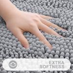 Lightweight Non-Slip Chenille Bath Rug 24x16