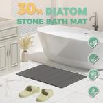 Non-Slip Diatomite Bath Mat - Easy to Clean