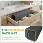 Non-Slip Diatomite Bath Mat - Easy to Clean