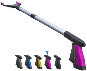 FitPlus PowerGrip T9 Grabber Tool - 32" Pink