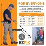 EZPIK Pro 36" Easy-Grip Folding Grabber Tool