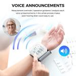 Easy-Grip Wrist Blood Pressure Monitor with Memory