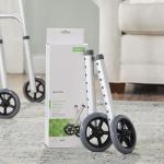 Adjustable 5-Inch Universal Walker Wheels Pair