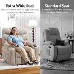 Easy-Grip Power Lift Recliner Chair for Seniors