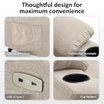 Easy-Grip Power Lift Recliner Chair for Seniors