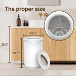 Large Towel Warmer with Easy Grip Handle