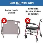 Walker Tray with Cup Holders for Seniors