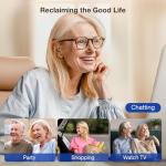 Rechargeable Hearing Aids for Seniors with Noise Cancelling