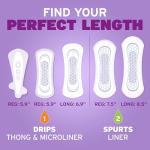 Lightweight Daily Liners for Bladder Leaks