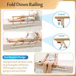 Easy-Grip Bed Rail for Seniors' Safety