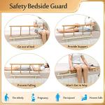 Easy-Grip Bed Rail for Seniors' Safety