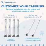 Safe Swivel Shower Chair for Seniors and Disabled