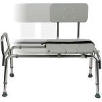 DMI Adjustable Shower Chair with Easy Grip