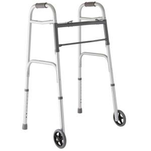 Lightweight Folding Walker with Easy-Grip Handles